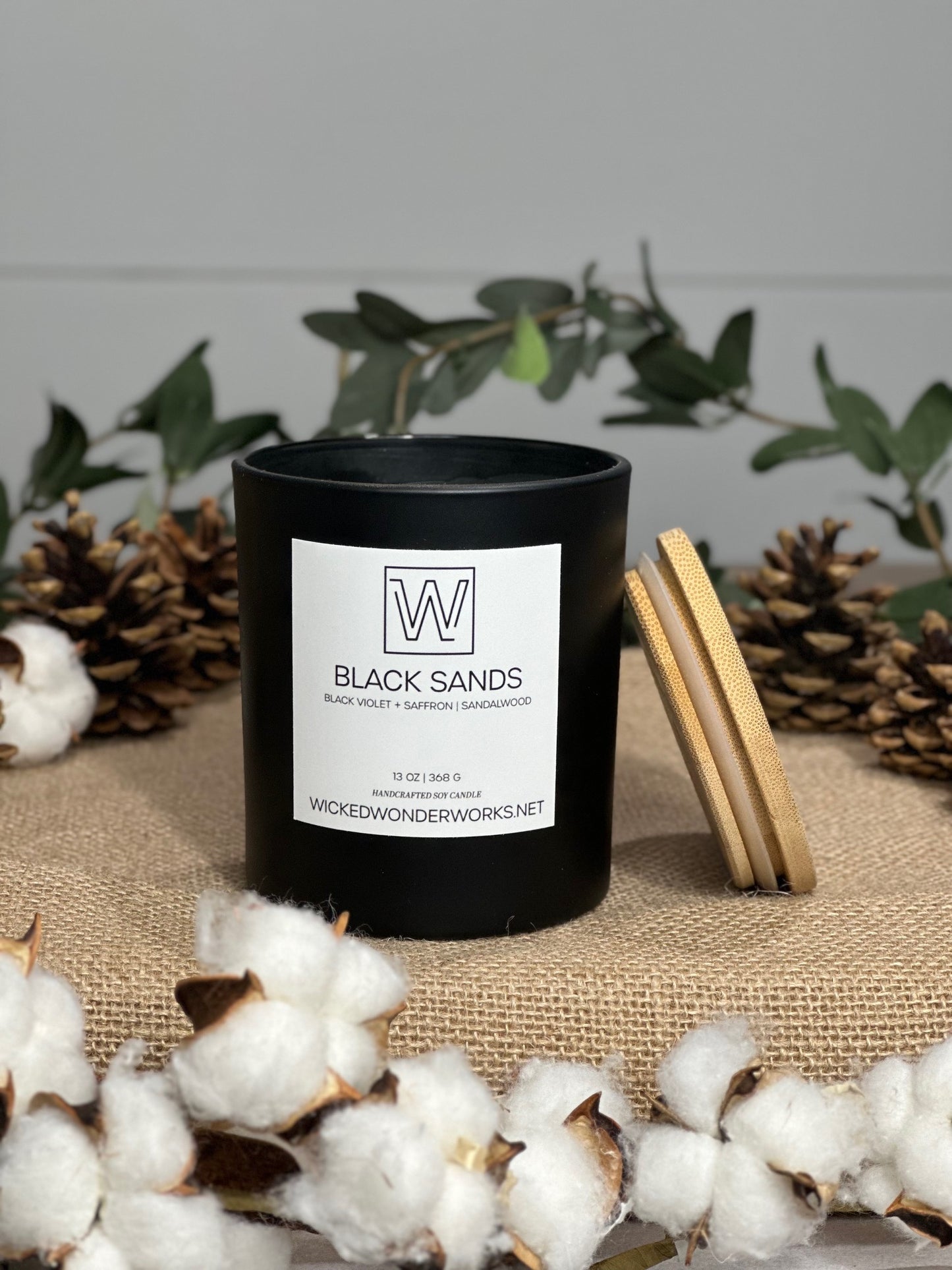 Black Sands | Soy candle