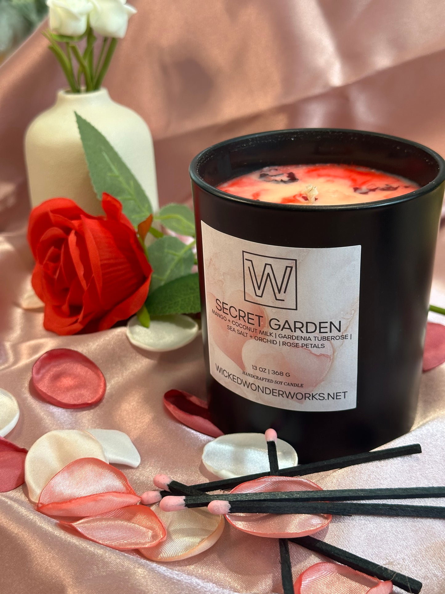 mango coconut candle