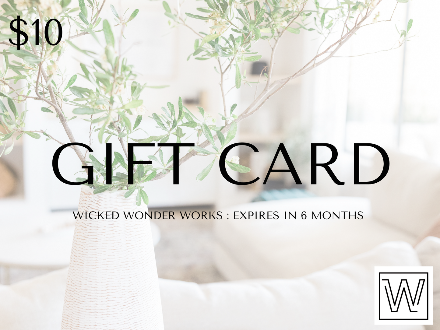 Wicked Wonder Works Gift Card