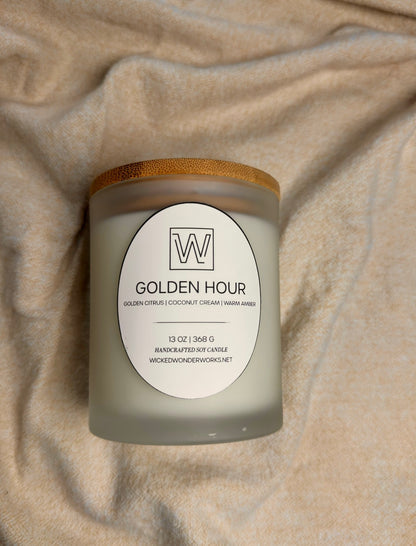 Golden Hour | Soy Candle | Limited Edition Summer 2026 Collection
