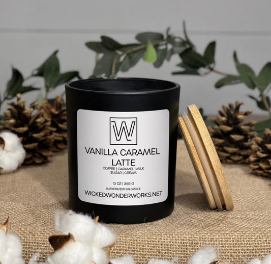 Vanilla Caramel Latte | Soy Candle