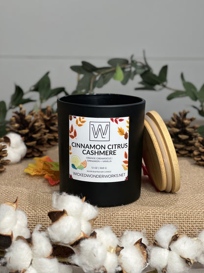 Cinnamon Citrus Cashmere | Soy Candle