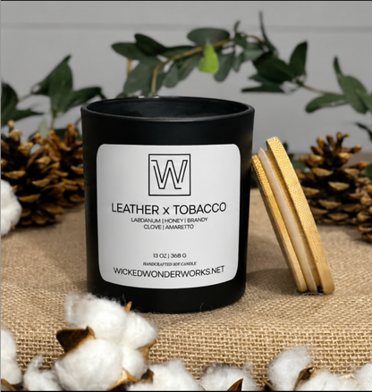 Leather and Tobacco | Soy Candle