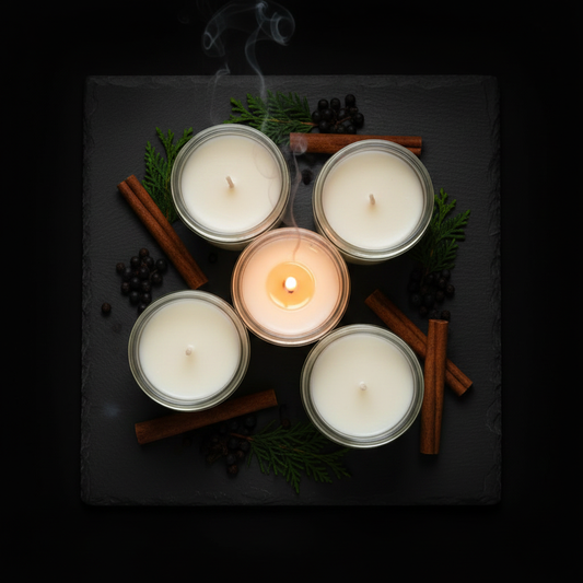 Masculine Sampler - One Lit Four Unlit