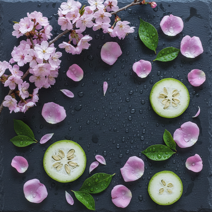 Wicked Wonder Works Morning Dew Soy Candle — Blend Notes: Rain, Cherry Blossom, Rose, Green Leaves, Agave
