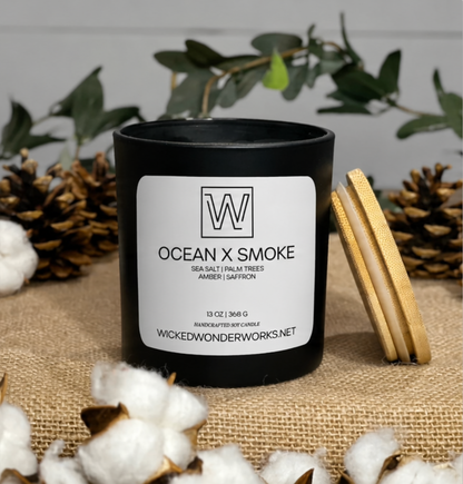 Ocean and Smoke | Soy Candle